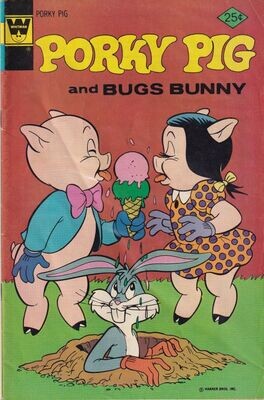 Porky Pig and Bugs Bunny #68, Whitman, July 1976, 25¢ - Fine