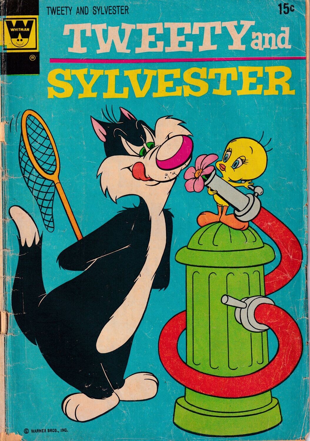 Tweety and Sylvester #24, Whitman, May 1972, 15¢ - fair/good