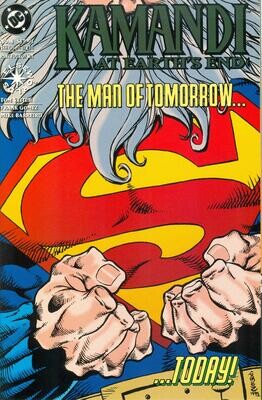 Kamandi at Earth&#39;s End #4, DC Comics, September 1993, $1.75 cover by Frank Gomez
