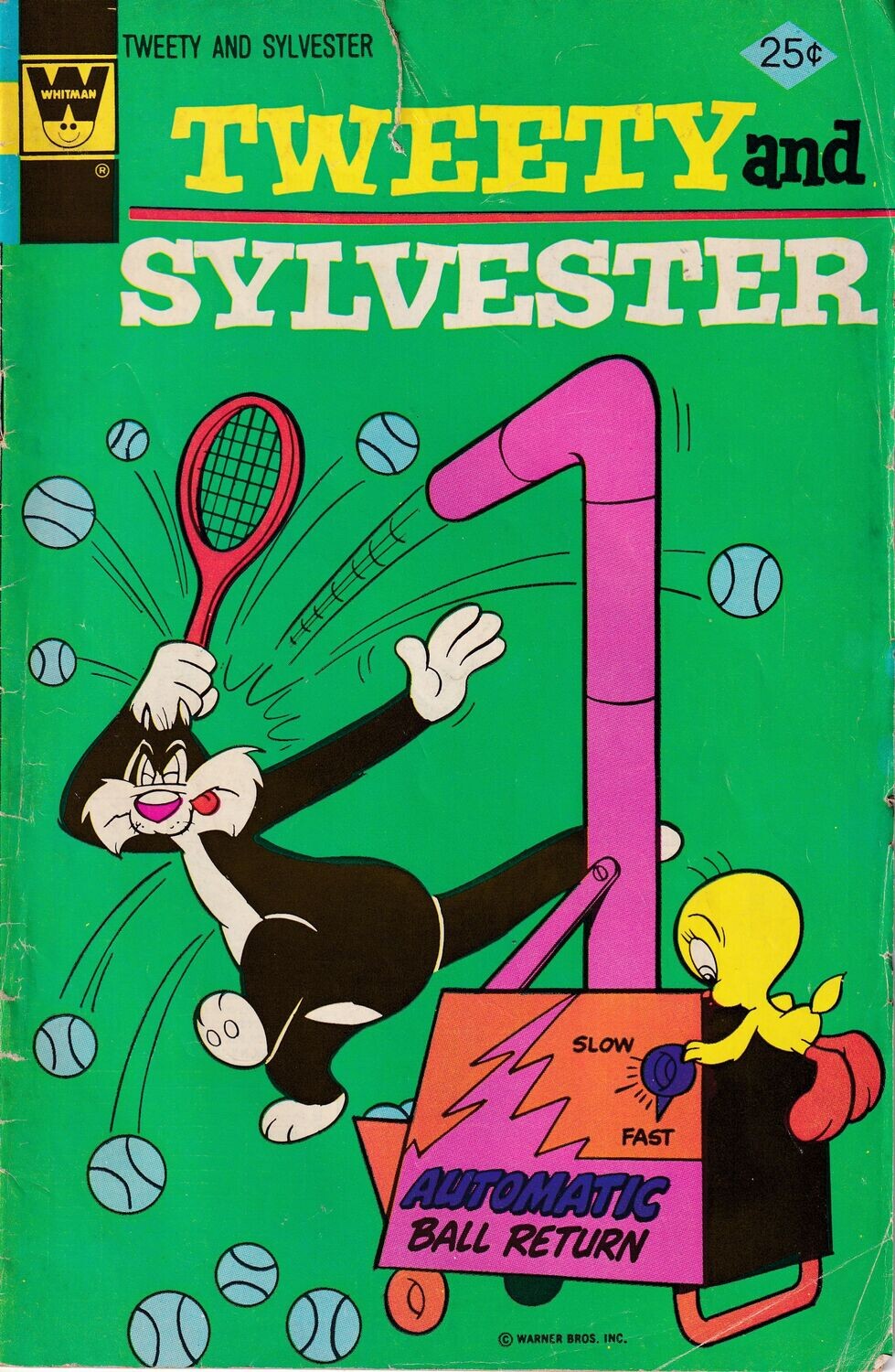 Tweety and Sylvester #51, Whitman, November 1975, 25¢ - good