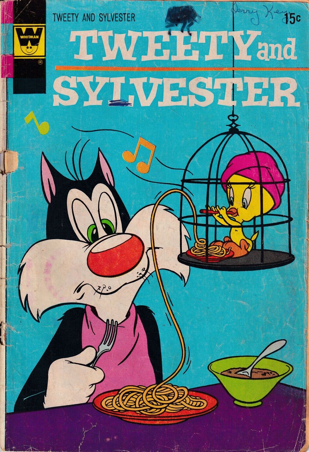 Tweety and Sylvester #21, Whitman, December 1971, 15¢ - fair