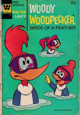 Walter Lantz Woody Woodpecker #131, Whitman, September 1973, 20¢ - fair/good