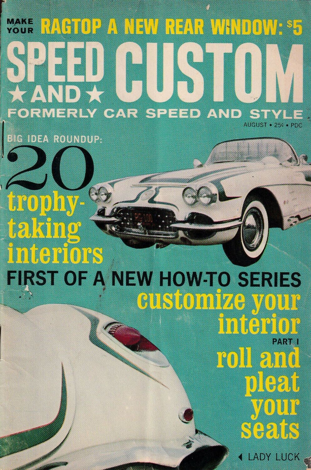 Speed and Custom Vol. 8 #2, August 1961 - 25¢ Magnum Publications
