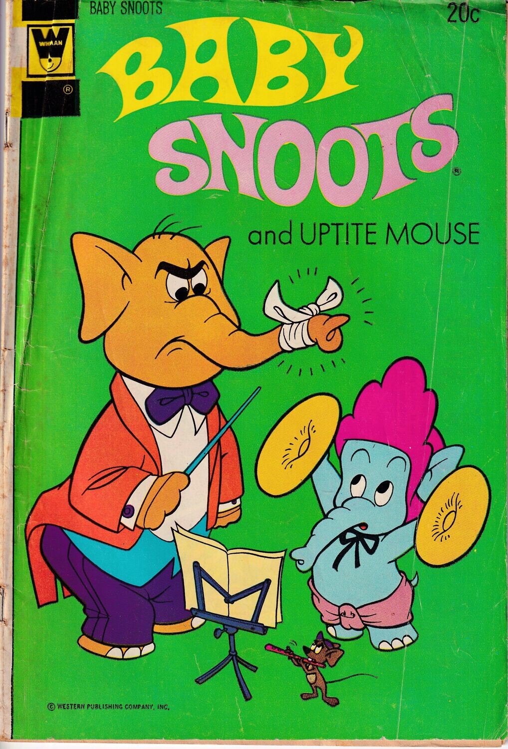 Baby Snoots #14, Whitman, November 1973, 20¢ - fair