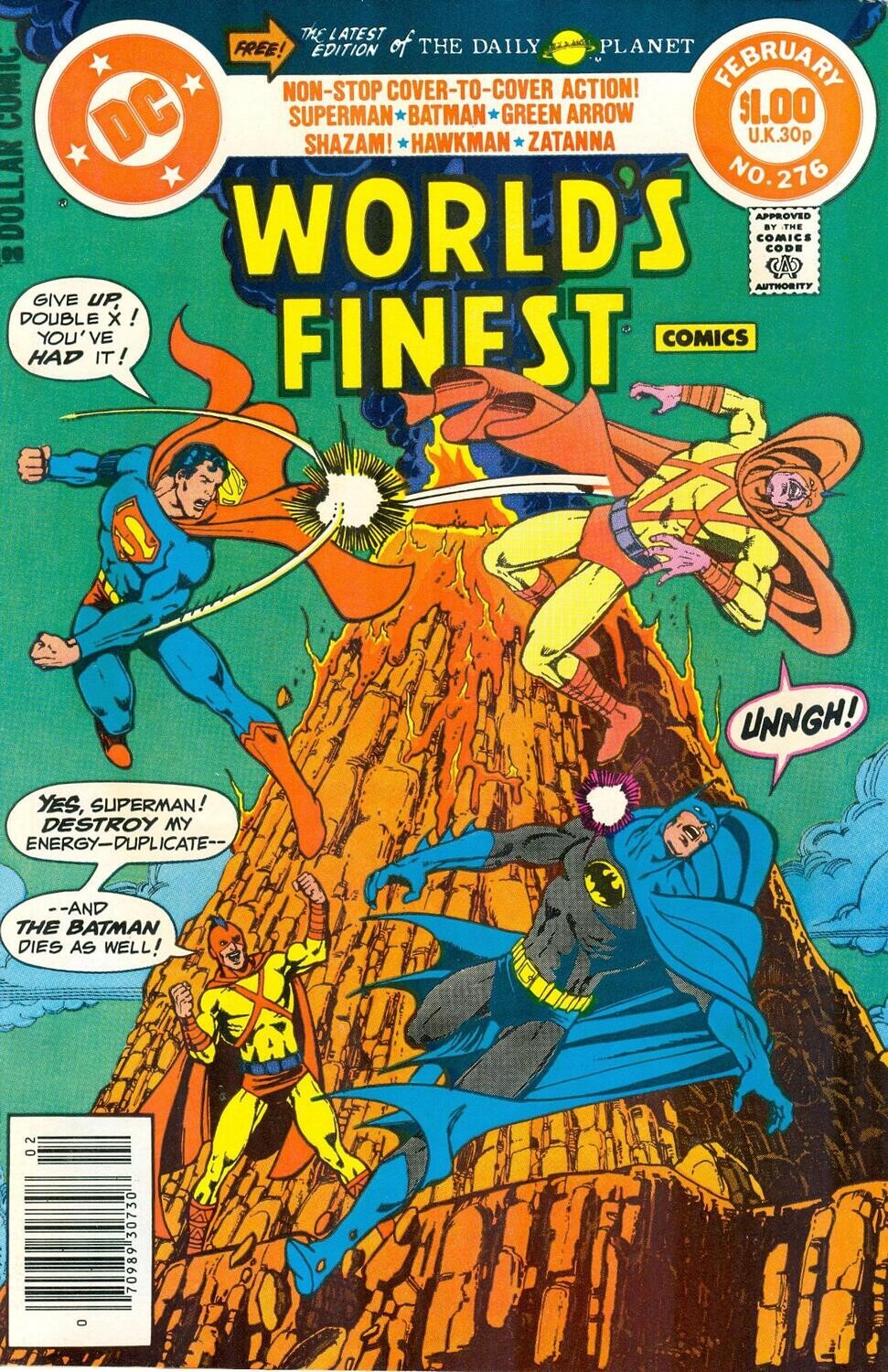 World&#39;s Finest Comics #276 - February 1982 - DC, George Pérez $1 newsstand