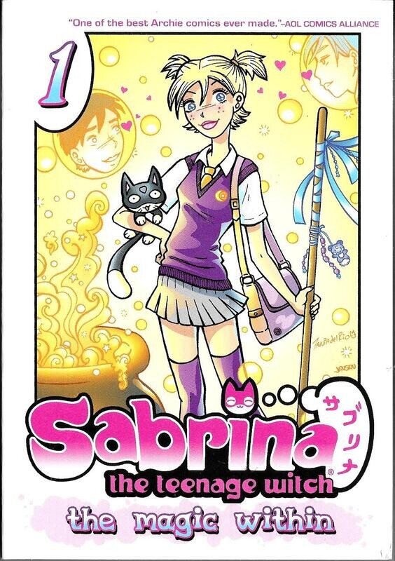 Sabrina the Teenage Witch: The Magic Within 1-4, Archie Comics Manga 2013