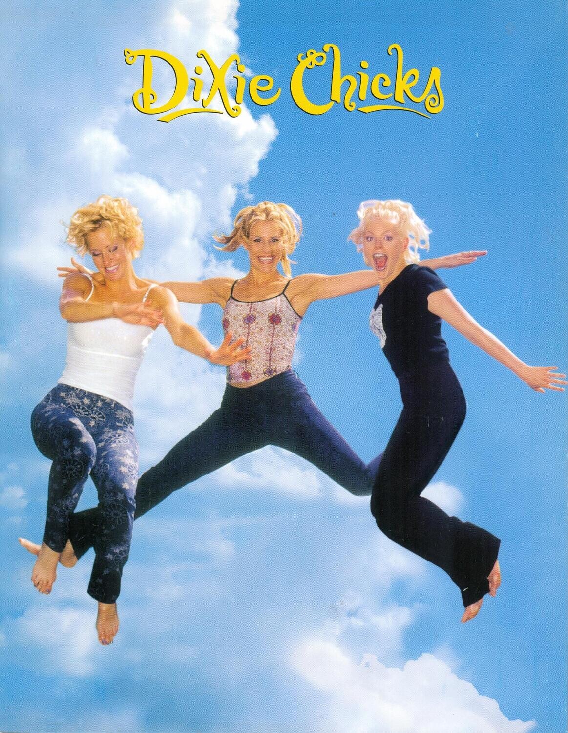 Dixie Chicks - 1999 full-color fold-out promotional pack, 8x10, postcard