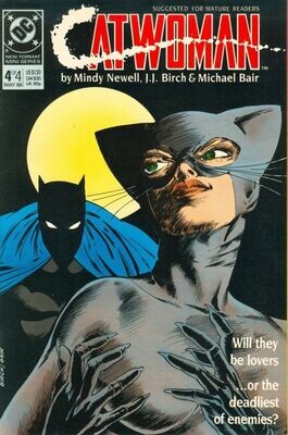 Catwoman (mini-series) #4 (May 1989) Joe Brozowski cover $1.50 cover price