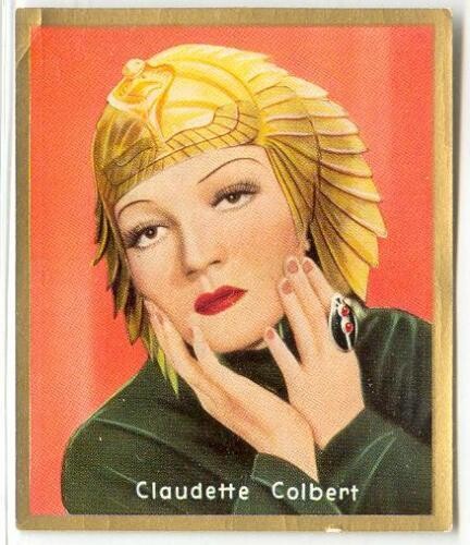 1934: Claudette Colbert - super color portrait! #162