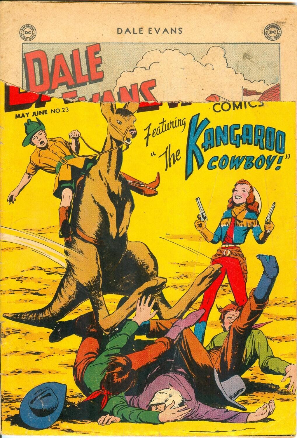 Dale Evans Comics #23, May-June 1952, DC Comics, 10¢ cover, Jim McArdle art