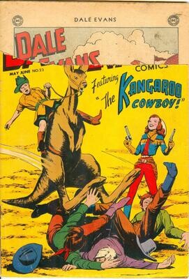 Dale Evans Comics #23, May-June 1952, DC Comics, 10¢ cover, Jim McArdle art