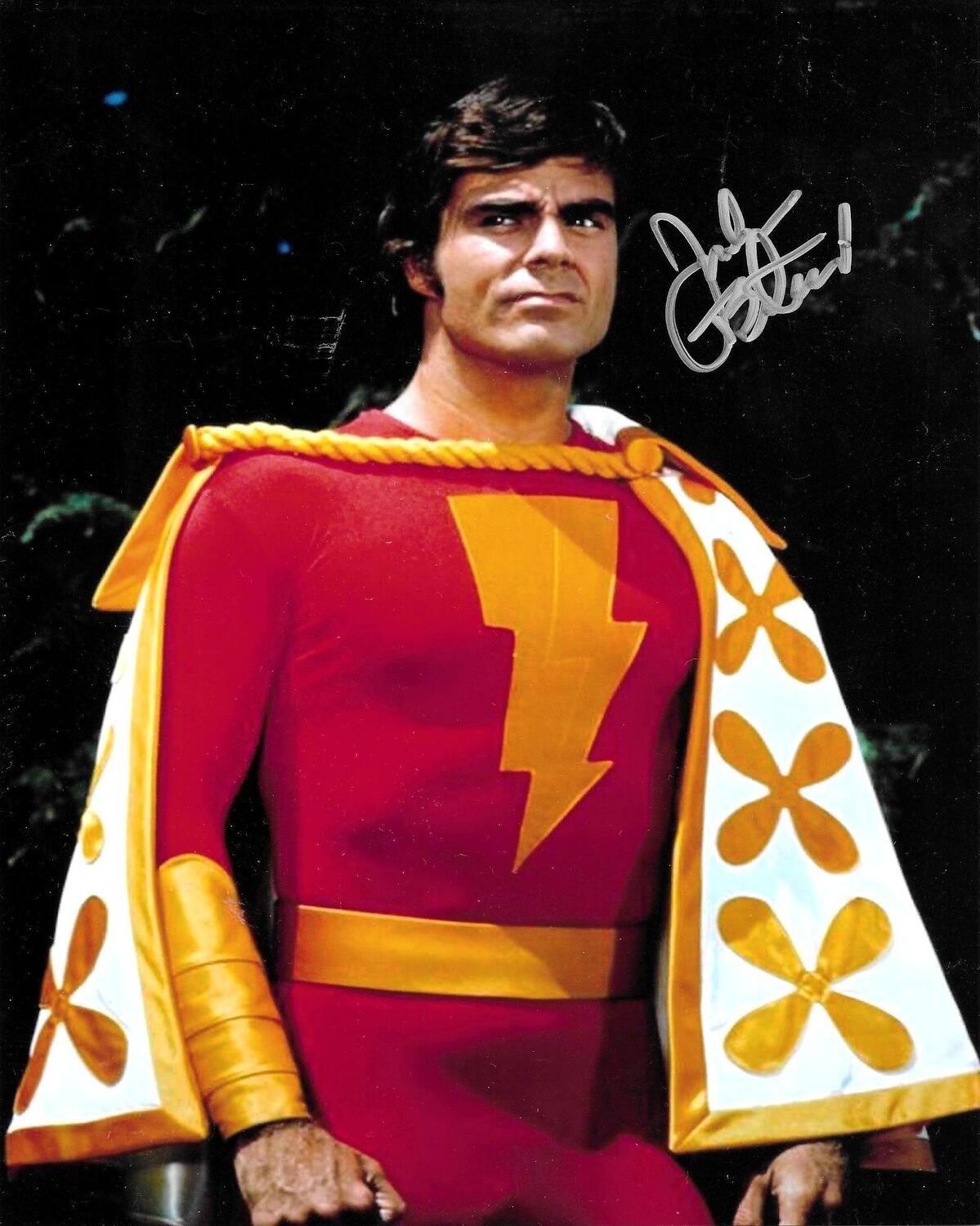 Jackson Bostwick 8x10 Color In Person Signed Portrait, Captain Marvel, Shazam