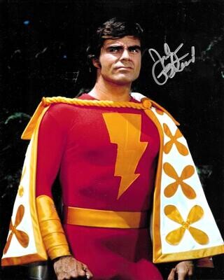 Jackson Bostwick 8x10 Color In Person Signed Portrait, Captain Marvel, Shazam