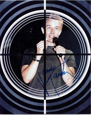 James Marsters 8x10 Color In Person Signed Portrait, Spike on TV&#39;s Buffy, COA