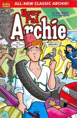 Your Pal Archie #4 - January 2018 - Archie Comics, $3.99 cover A, Dan Parent