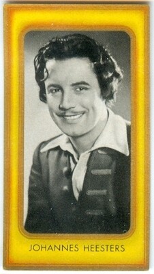 Johannes Heesters - 1936 Bunte Filmbilder series one, card #38, Count Danilo
