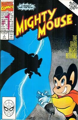 Mighty Mouse #1 - Marvel Comics, October 1990, Ernie Colon &amp; Marie Severin art