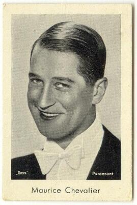 Maurice Chevalier, dapper - 1930s original card #326
