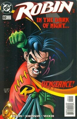 Robin #60 (January 1999) Rick Burchett cover art, $1.99 DC Comics