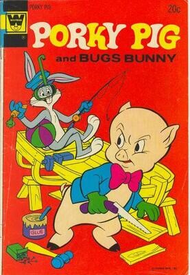 Porky Pig #50, 1973, Whitman Comics - with Bugs Bunny