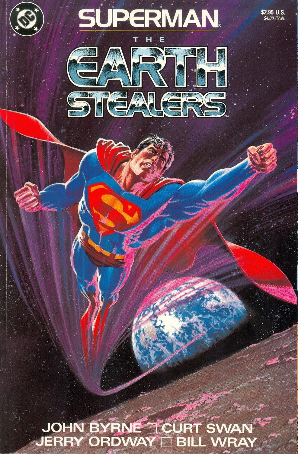 Superman: The Earth Stealers, DC graphic novel, 1988 - John Byrne &amp; Curt Swan