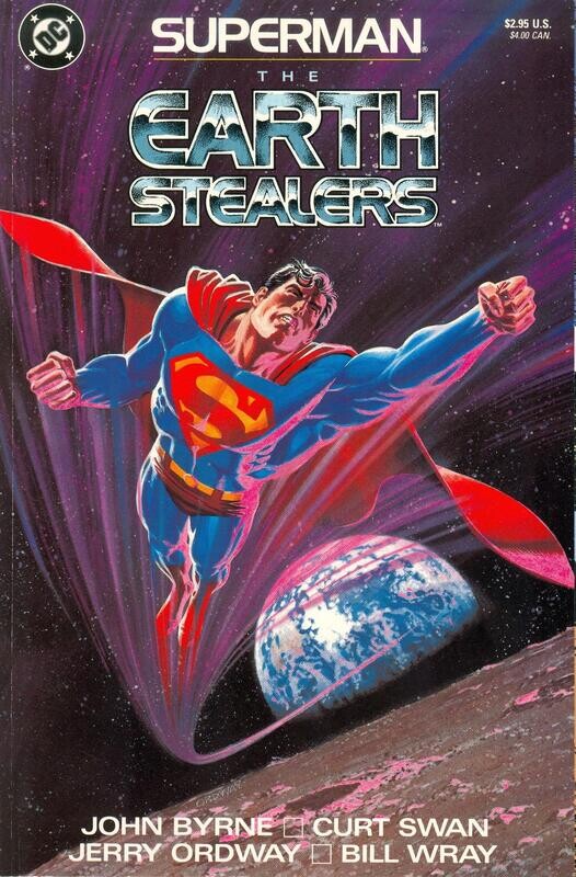 Superman: The Earth Stealers, DC graphic novel, 1988 - John Byrne &amp; Curt Swan