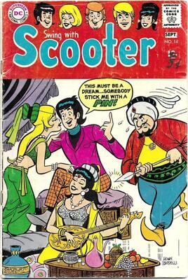 Swing with Scooter #14 - August-September 1968, DC Comics, 12¢ Henry Scarpelli