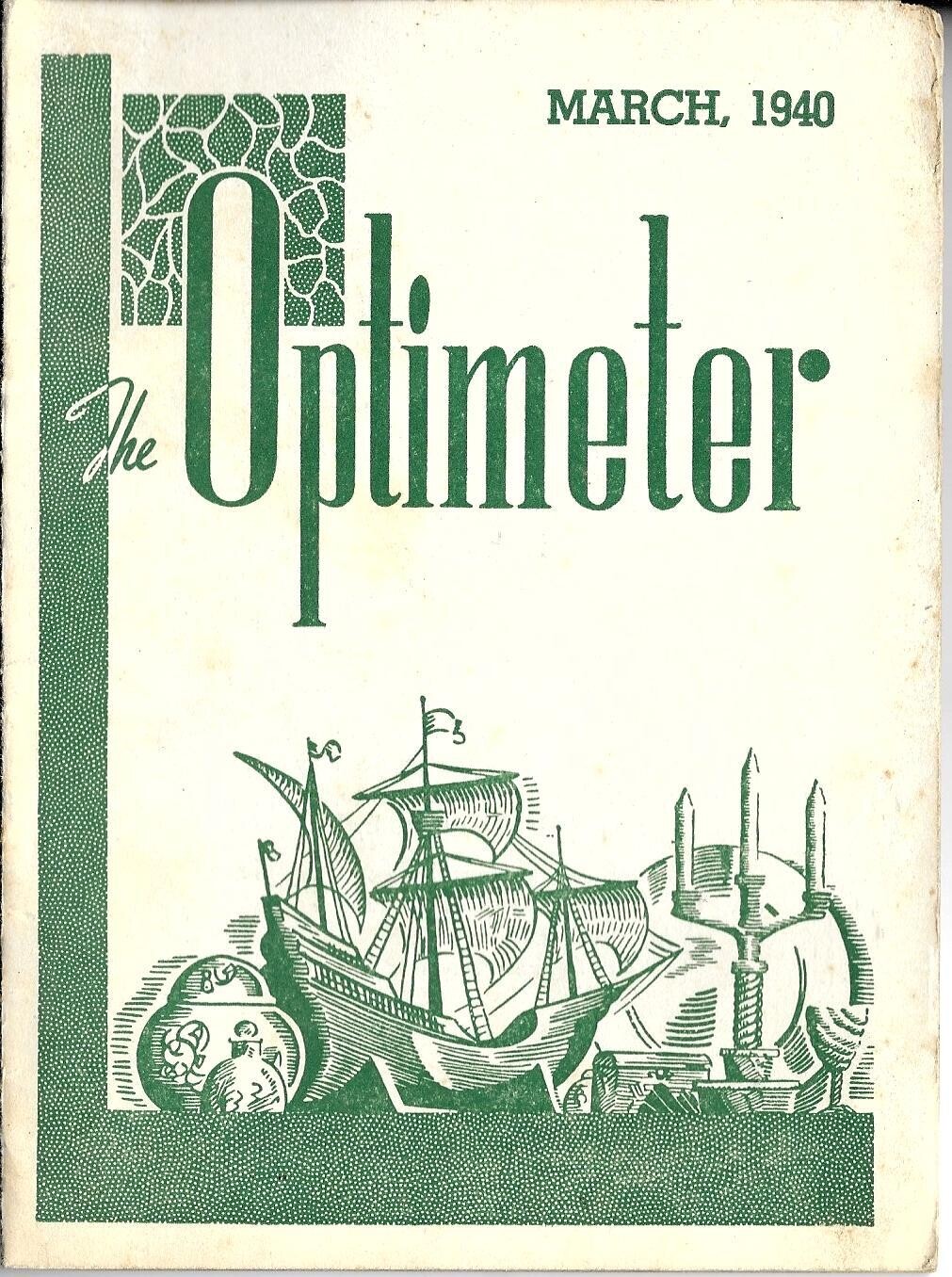 The Optimeter, volume 2, number 6 - March, 1940 - Bills &amp; McGaugh, Lewisburg, TN
