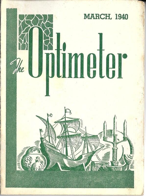 The Optimeter, volume 2, number 6 - March, 1940 - Bills &amp; McGaugh, Lewisburg, TN