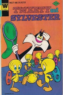 Tweety and Sylvester #59, Whitman variant, July 1976 - 25¢
