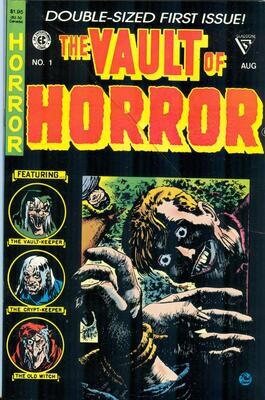Vault of Horror #1 August 1990, Gladstone/EC, Johnny Craig cover, $1.95