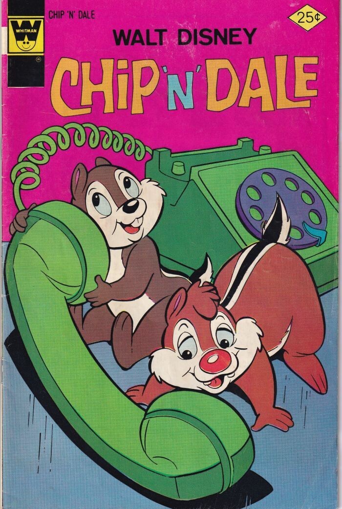 Walt Disney Chip &#39;n&#39; Dale #40, Whitman variant, July 1976 - 25¢