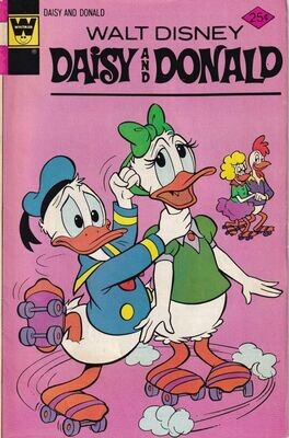 Walt Disney Daisy and Donald #17, Whitman variant, July 1976 - 25¢