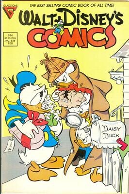 Walt Disney's Comics and Stories #526, February 1988, Gladstone Publishing, 95¢