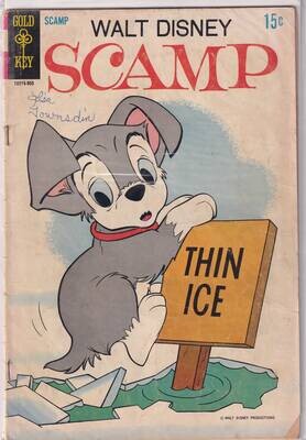 Walt Disney Scamp #2 - Gold Key, March 1969, 12¢ - FAIR