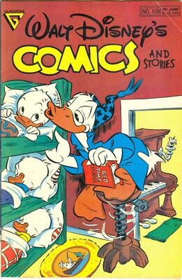 Walt Disney's Comics and Stories #539, June 1989, Gladstone Publishing, 95¢