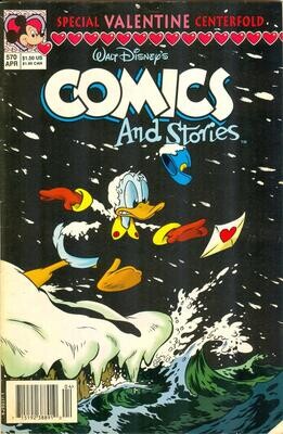 Walt Disney&#39;s Comics and Stories #570, April 1992, Disney Comics, $1.50