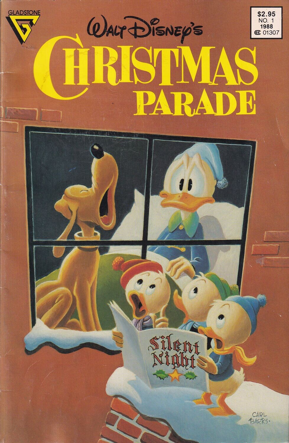 Walt Disney&#39;s Christmas Parade #1, Gladstone, Winter 1988, $2.95 cover, Carl Barks