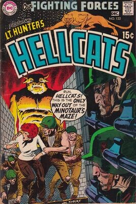 Our Fighting Forces #122, DC Comics, November-December 1969, 15¢ cover, Joe Kubert