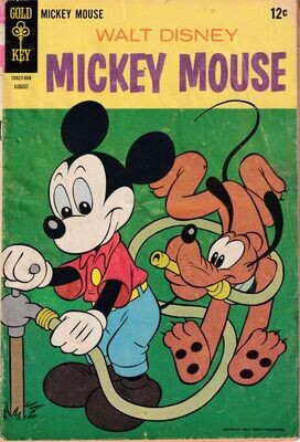 Mickey Mouse #118, Gold Key, August 1968, 12¢ cover, Paul Murry