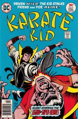 Karate Kid #6, DC Comics, January-February 1977, 30¢ cover, Ernie Chan
