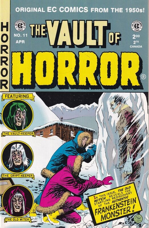 Vault of Horror #11, Gemstone, April 1995, $2 cover, Johnny Craig