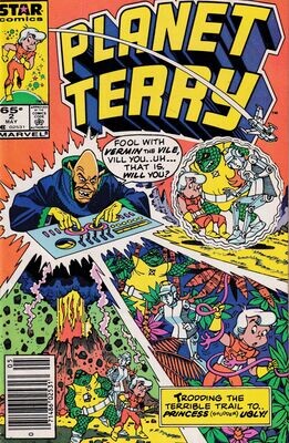 Planet Terry #2, Marvel Comics, May 1985, 65¢ cover, Warren Kremer