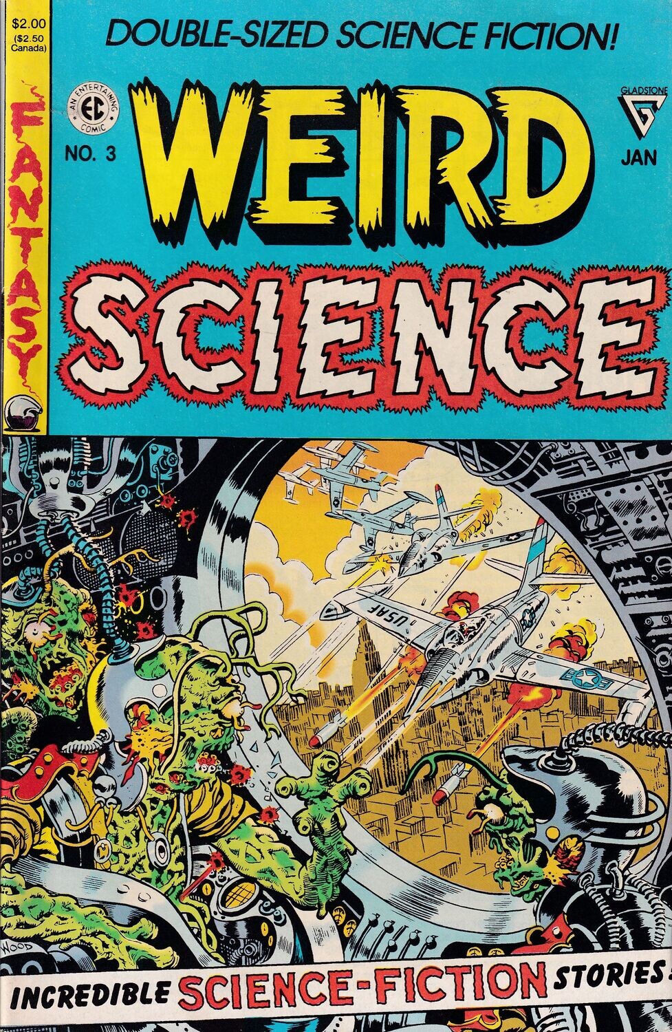 Weird Science #3, Gladstone, January 1991, $2 cover, Wally Wood