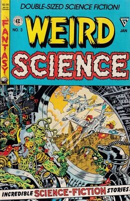Weird Science #3, Gladstone, January 1991, $2 cover, Wally Wood