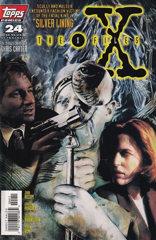 The X-Files #24 - Topps Comics - December 1996, $2.95 - Miran Kim
