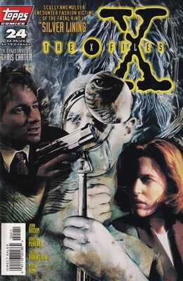 The X-Files #24 - Topps Comics - December 1996, $2.95 - Miran Kim