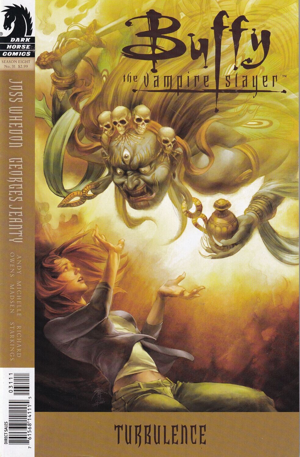 Buffy the Vampire Slayer Season Eight #31 - Dark Horse - January 2010, $2.99 Jo Chen cover