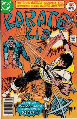 Karate Kid #7, DC Comics, March-April 1977, 30¢ cover, Mike Grell