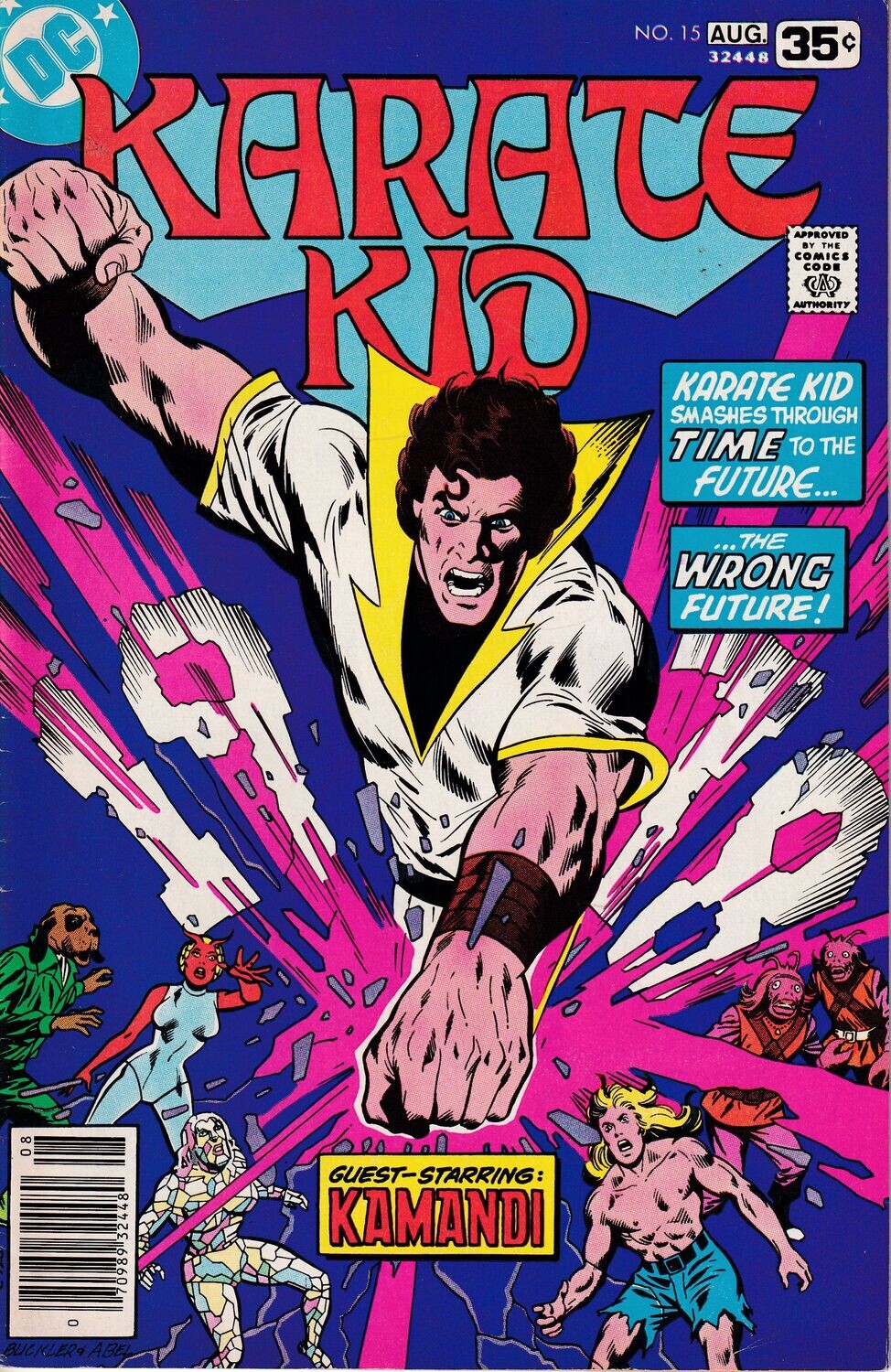 Karate Kid #15, DC Comics, July-August 1978, 35¢ cover, Kamandi cross-over